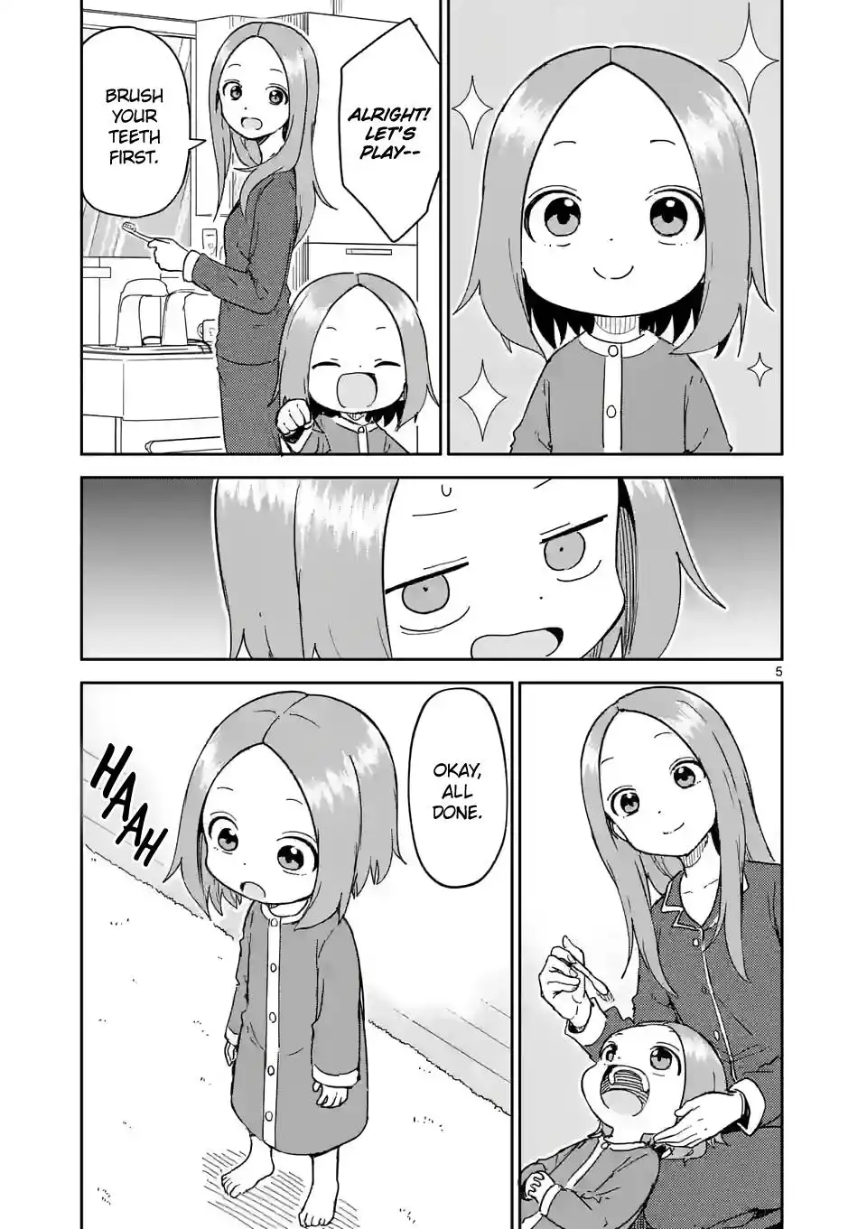 Karakai Jouzu no (Moto) Takagi-san Chapter 273 5